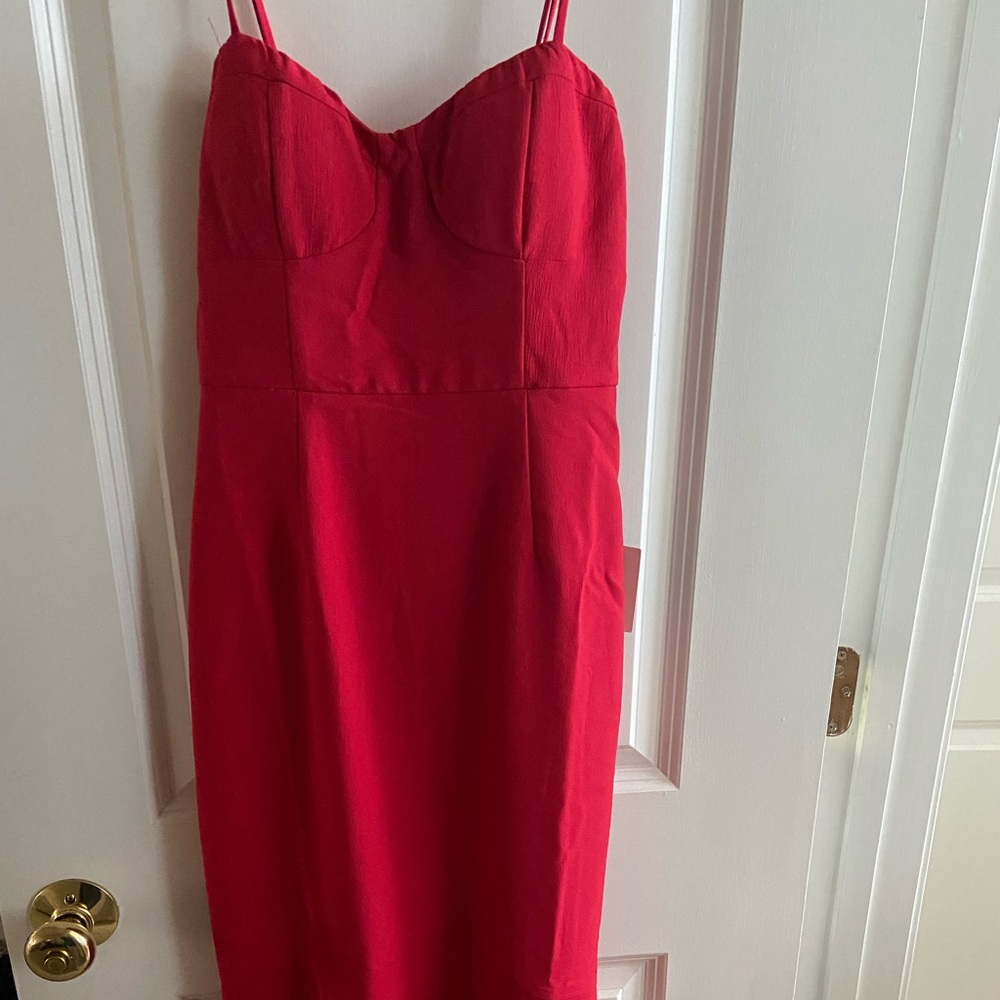 Red Lulu’s Prom dress